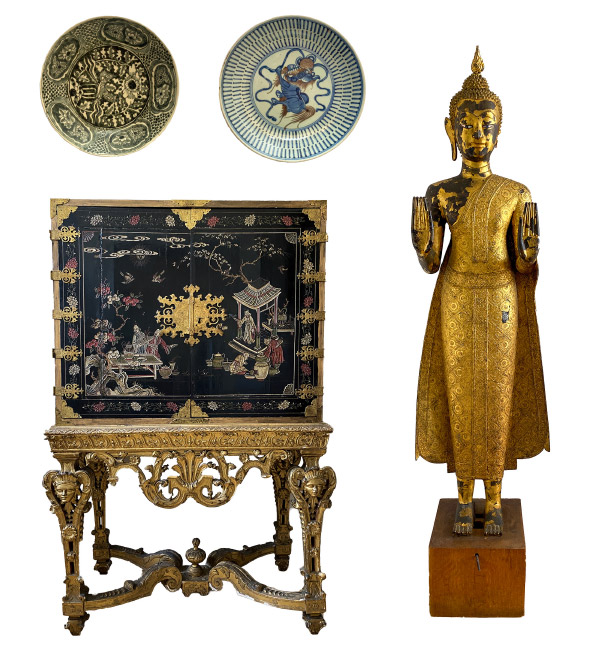 Ankauf asiatische Objekte aus Keramik, Holz, Sandstein, Silber, Jade und Marmor in Starnberg